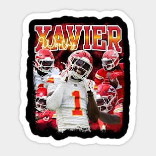 Xavier Worthy Sticker